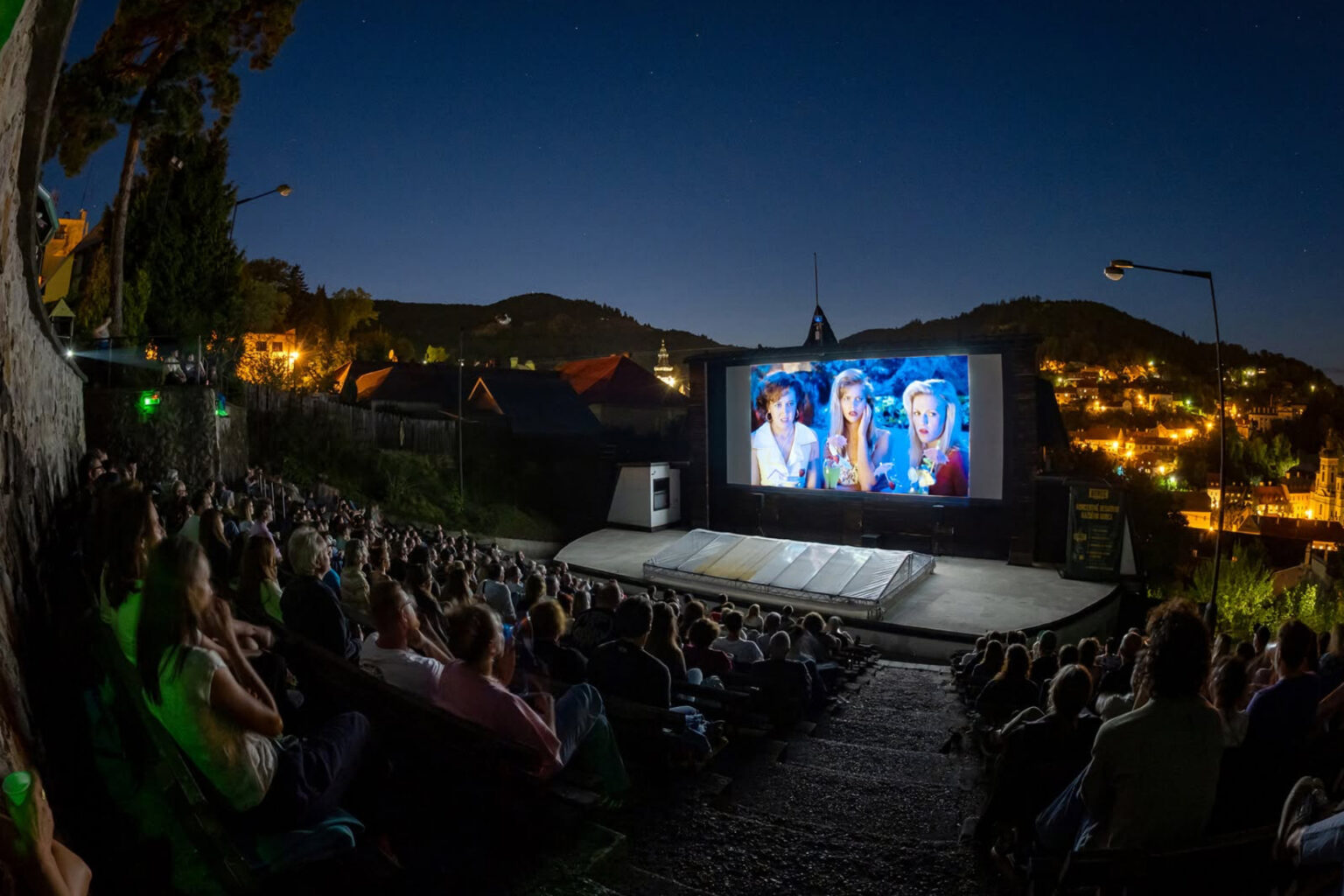 4 živly amfiteáter Banská Štiavnica